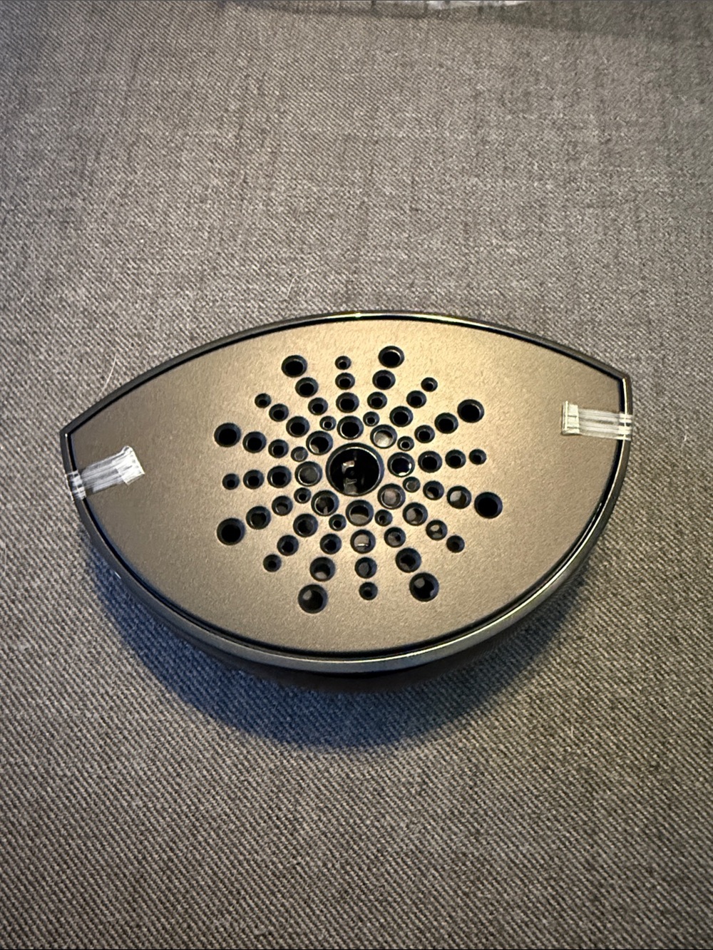 Keurig black drip tray and plate
